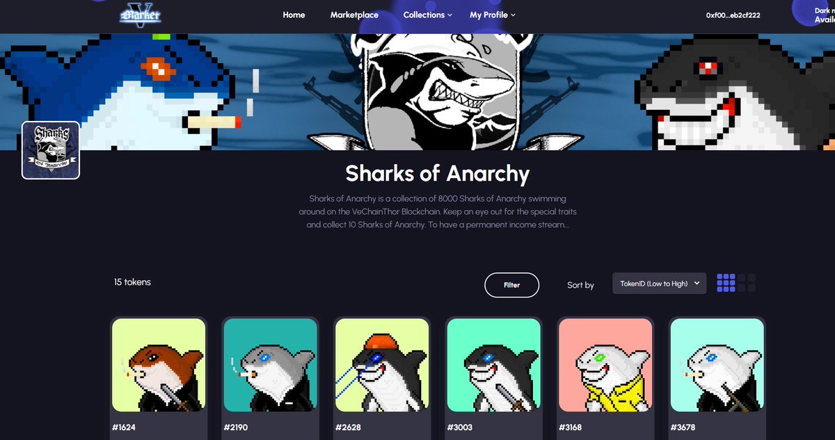 Sharks of Anarchy is now live for resell on <a href="/BlackVeMarket/">Black ⓥ</a> 

More news to follow.