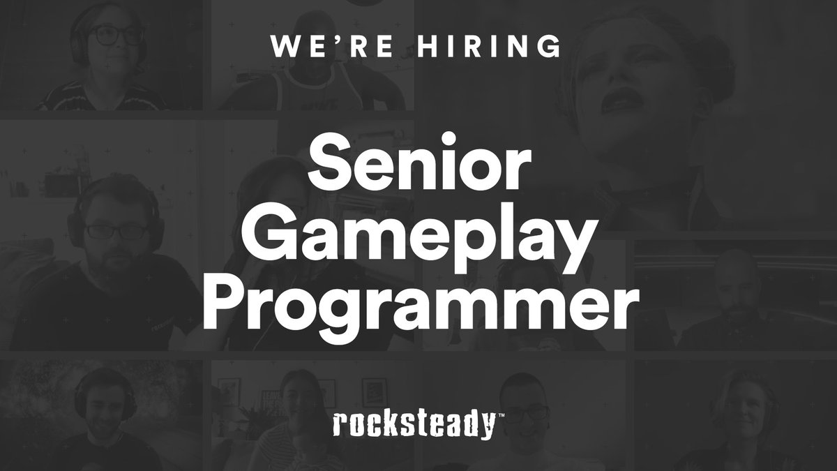 Jobs @ Rocksteady tweet media