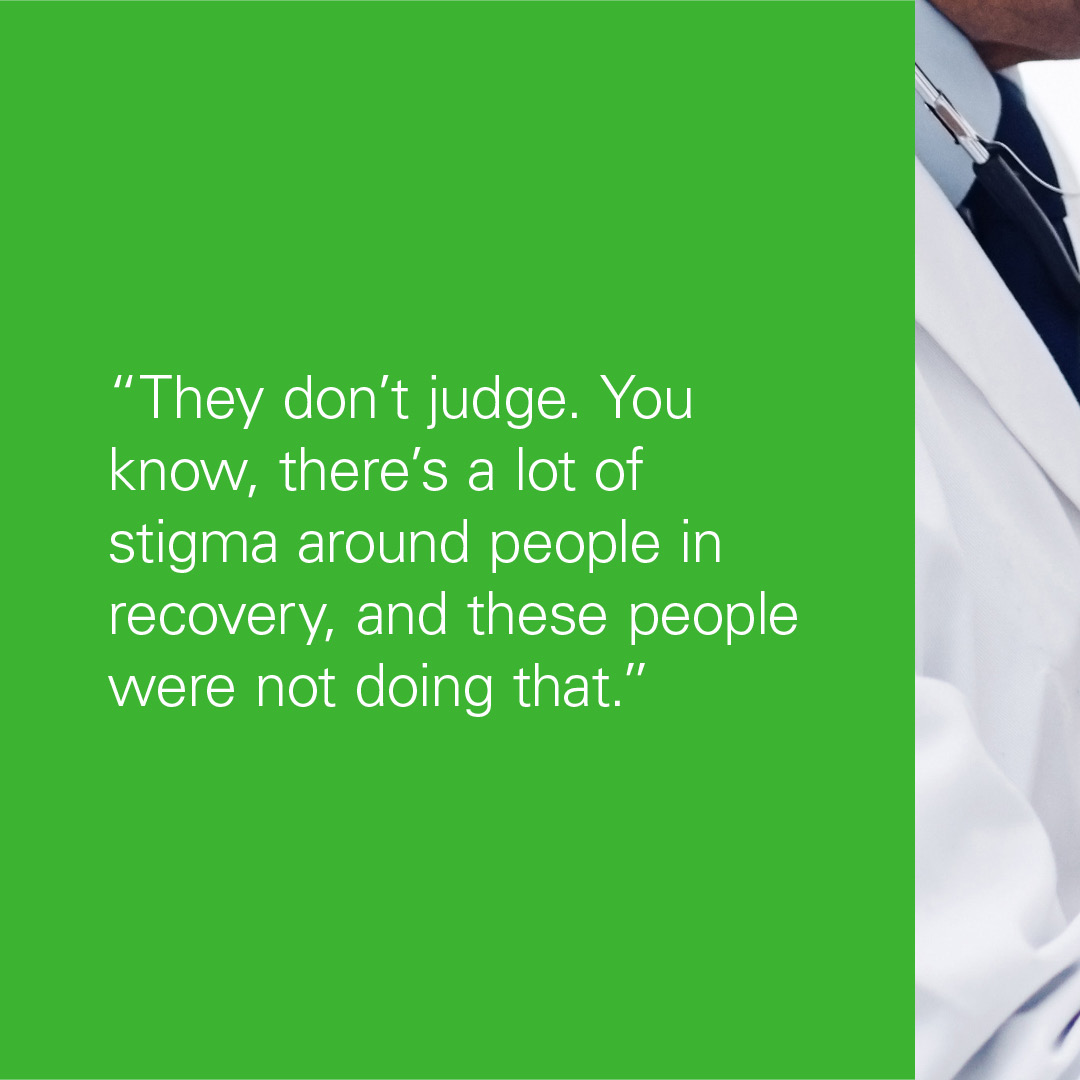 heartlandhelps's tweet photo. It starts with removing stigma. 

Addiction treatment is health care, and for Chicagoans struggling with addiction, Heartland Alliance Health makes the journey to recovery possible. 

Read Larry’s story at our link in bio. [https://t.co/VDZtpbdb4x]

#RecoveryMonth https://t.co/D5iMazDRaa