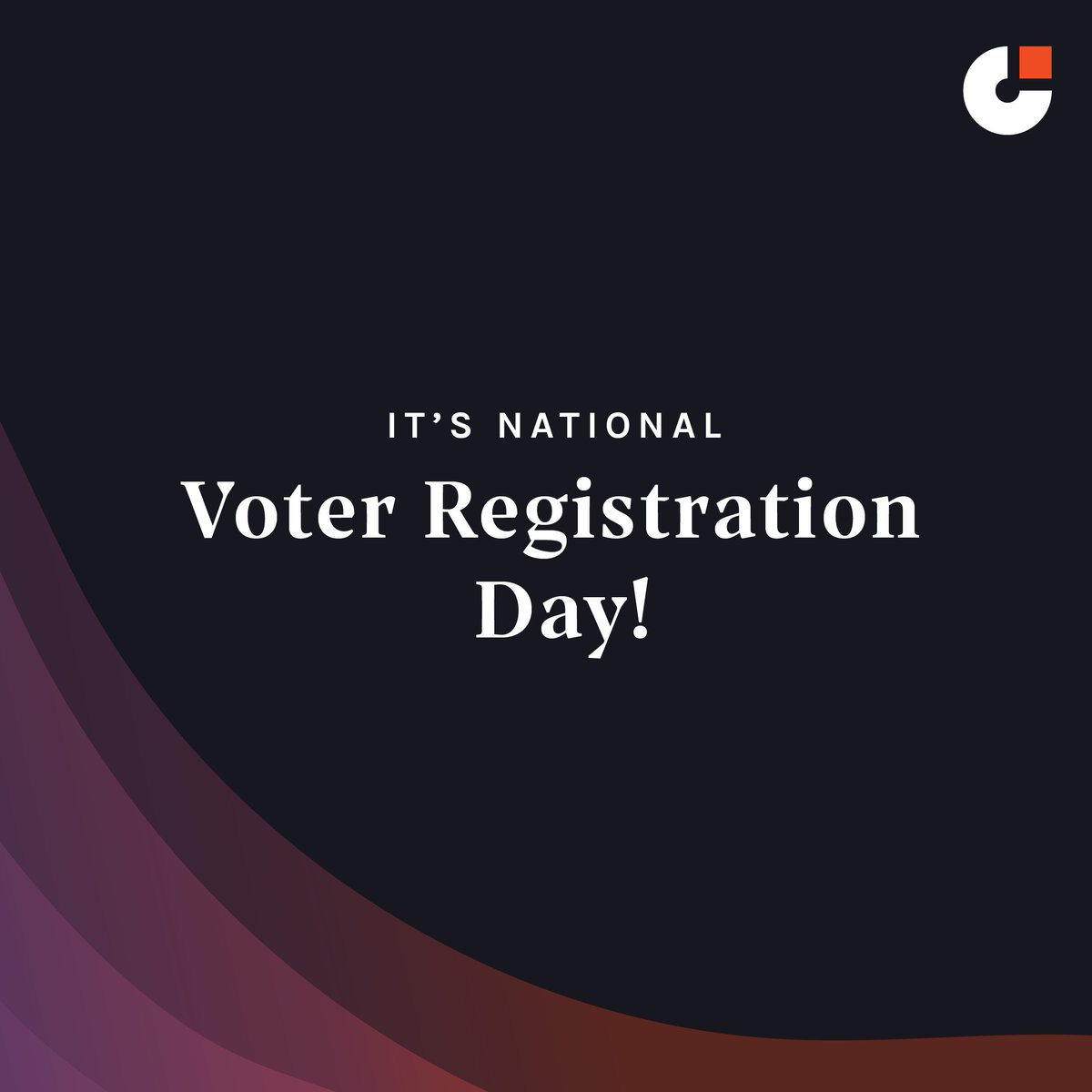 Celebrating National Voter Registration Week, Sept. 19-23! Civix is proud to provide cutting-edge voter registration software to our nation's secretaries of state. Together, we're ensuring every voice is heard. 

#GoCivix #VoterRegistrationWeek #CivixElections #GoCivix #VoteReady