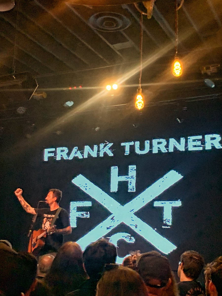 What a great show last night! <a href="/frankturner/">Frank Turner</a> try actual Sacramento next time!