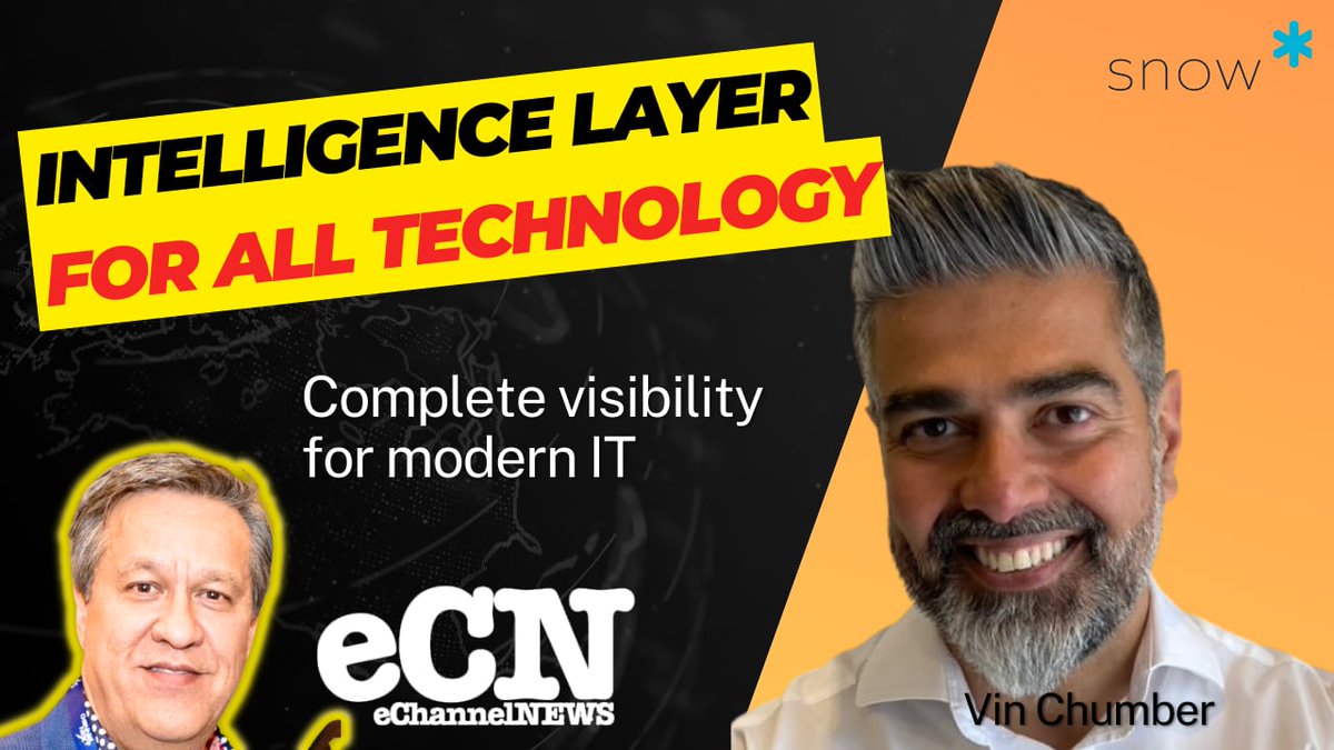 Richardb1971's tweet photo. Our own Vinod Chumber, WW VP, Ecosystems &amp; Digital Sales, joined eChannelNews and Julian Lee to discuss the new Snow Partner Program and the Snow Atlas platform. Check it out!

https://t.co/gDiZfV8haX

#Partner #ITIntelligence #ITManagement https://t.co/0aqIslAPYv