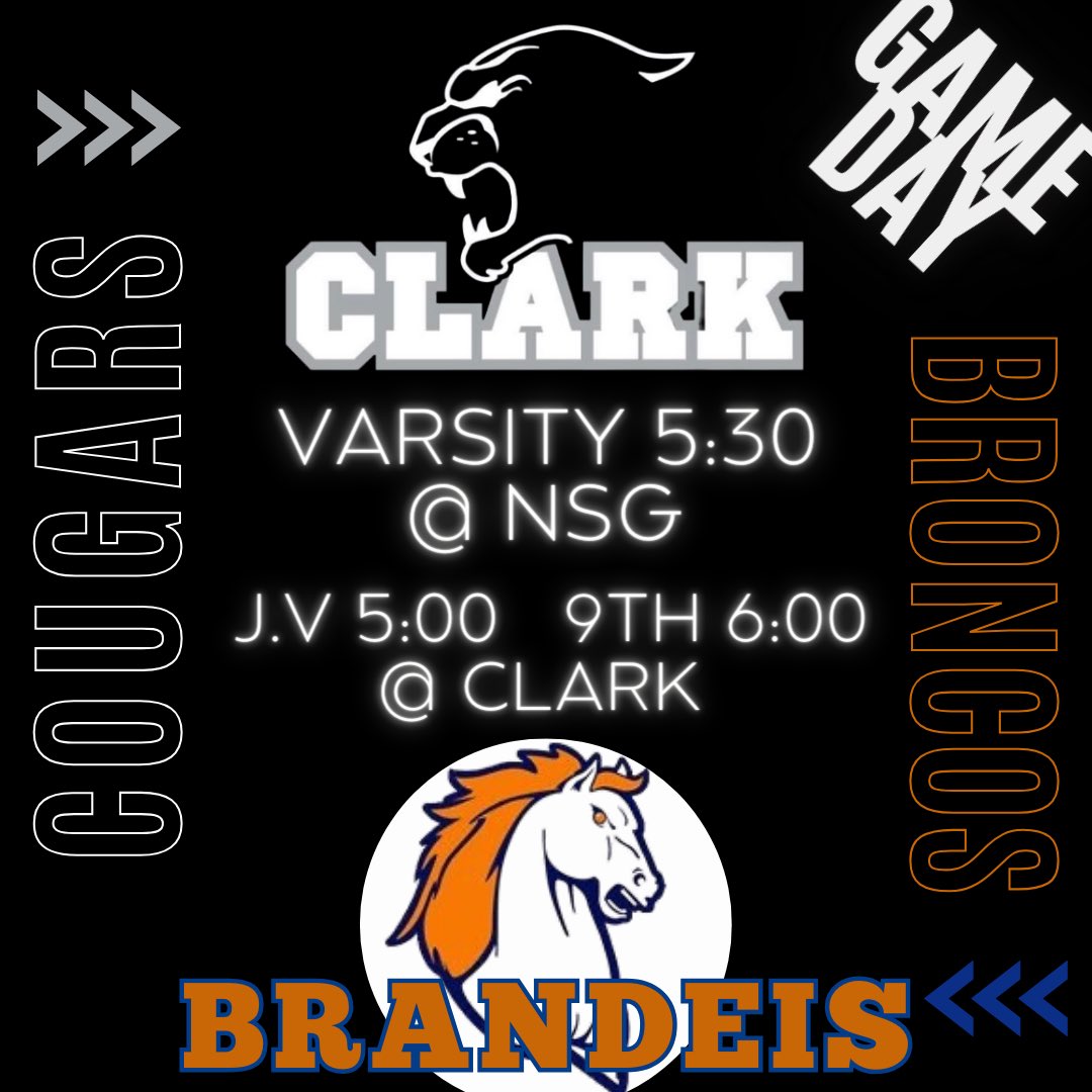 ClarkCougarVB's tweet photo. ⚠️GAME DAY!! Can’t wait to see our @rawlinson_msg Patriots cheering us on! 🐾🏐👏🏼 https://t.co/lUtajV6LhL