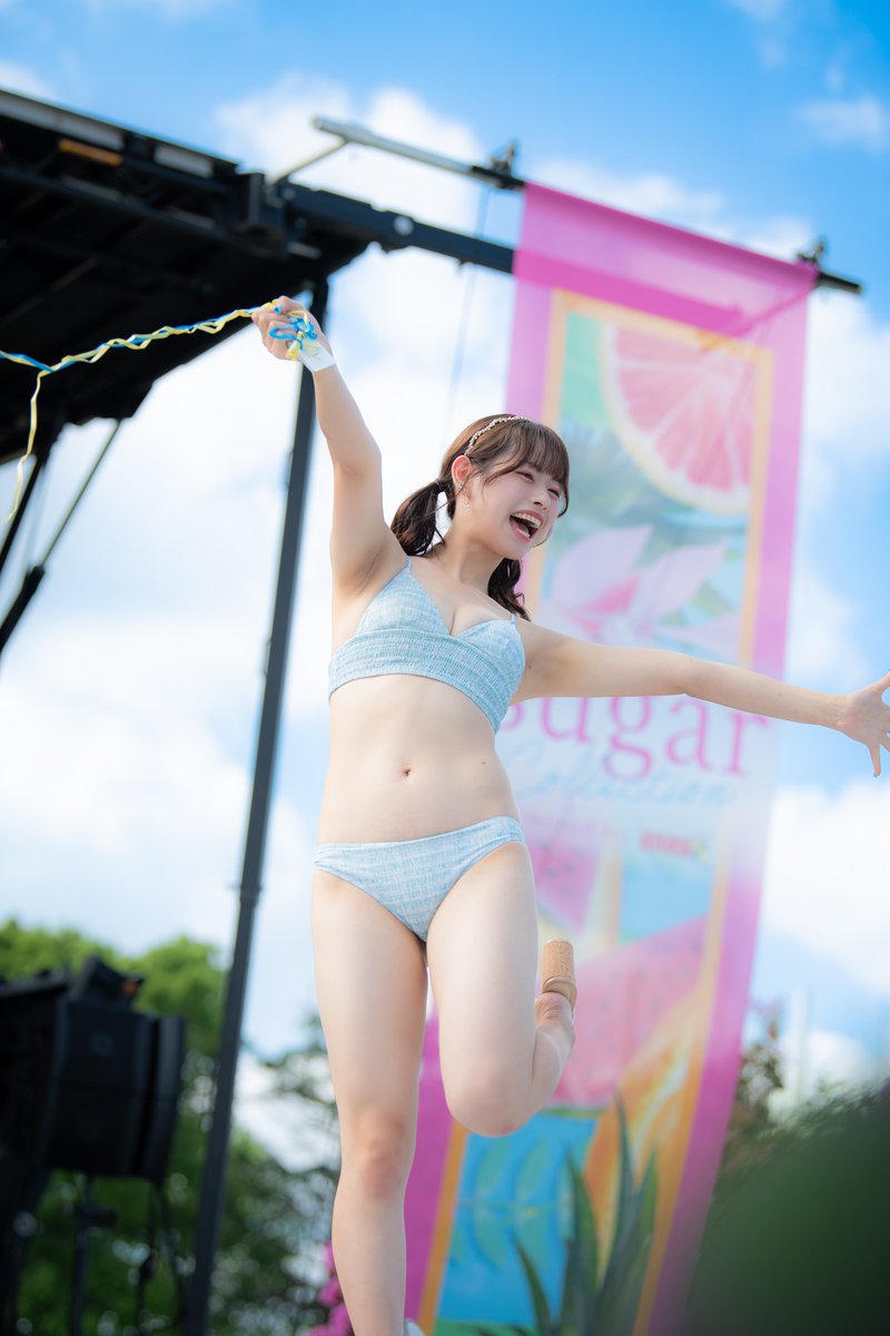 あみ🍏(@ami_colorful_ ) 👙近代麻雀水着祭🏝 2023.09.18📍しらこばと