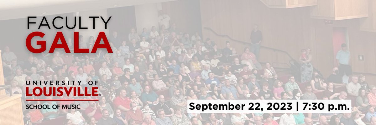 Join us this Friday 9/22 for an inspiring evening of solo and chamber music performed by members of our esteemed faculty. The Faculty Gala is open to the public and admission is free.