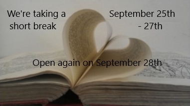 The shop will be shut from Monday 25th September to Wednesday 27th September while we take a short break. Open again as usual on Thursday 28th.