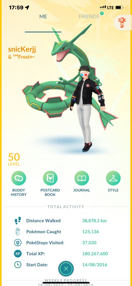 snicKerjjPoGO's tweet image. What an EXPlosion! Just wrapped up the Girafarig Spotlight Hour and triggered some awesome friendship bonuses: 4 Ultra Friends and 3 Great Friends. 🤝🎉 Added a whopping 1,068,820 EXP to my Trainer profile! 🚀 #PokemonGO #EXPBoost #GirafarigSpotlightHour