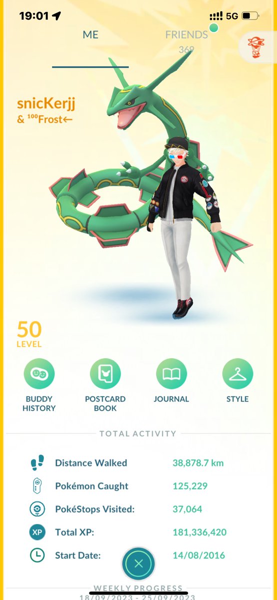 snicKerjjPoGO's tweet image. What an EXPlosion! Just wrapped up the Girafarig Spotlight Hour and triggered some awesome friendship bonuses: 4 Ultra Friends and 3 Great Friends. 🤝🎉 Added a whopping 1,068,820 EXP to my Trainer profile! 🚀 #PokemonGO #EXPBoost #GirafarigSpotlightHour