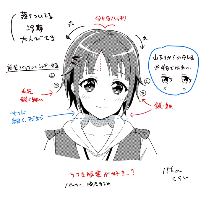 あっちゃんを描く練習をするなどした。
#バンドリ #戸山明日香 