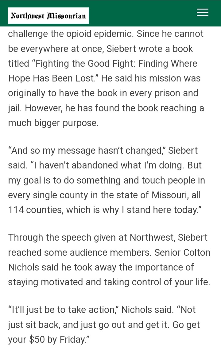 DrSeanSiebert's tweet photo. They wrote it perfectly. The purpose has gotten much bigger, and our footprint is expanding. SUPER thankful for all of the support!
#50ByFriday
#ResourceInEveryCounty
#FightingTheGoodFight https://t.co/NeketUgQya