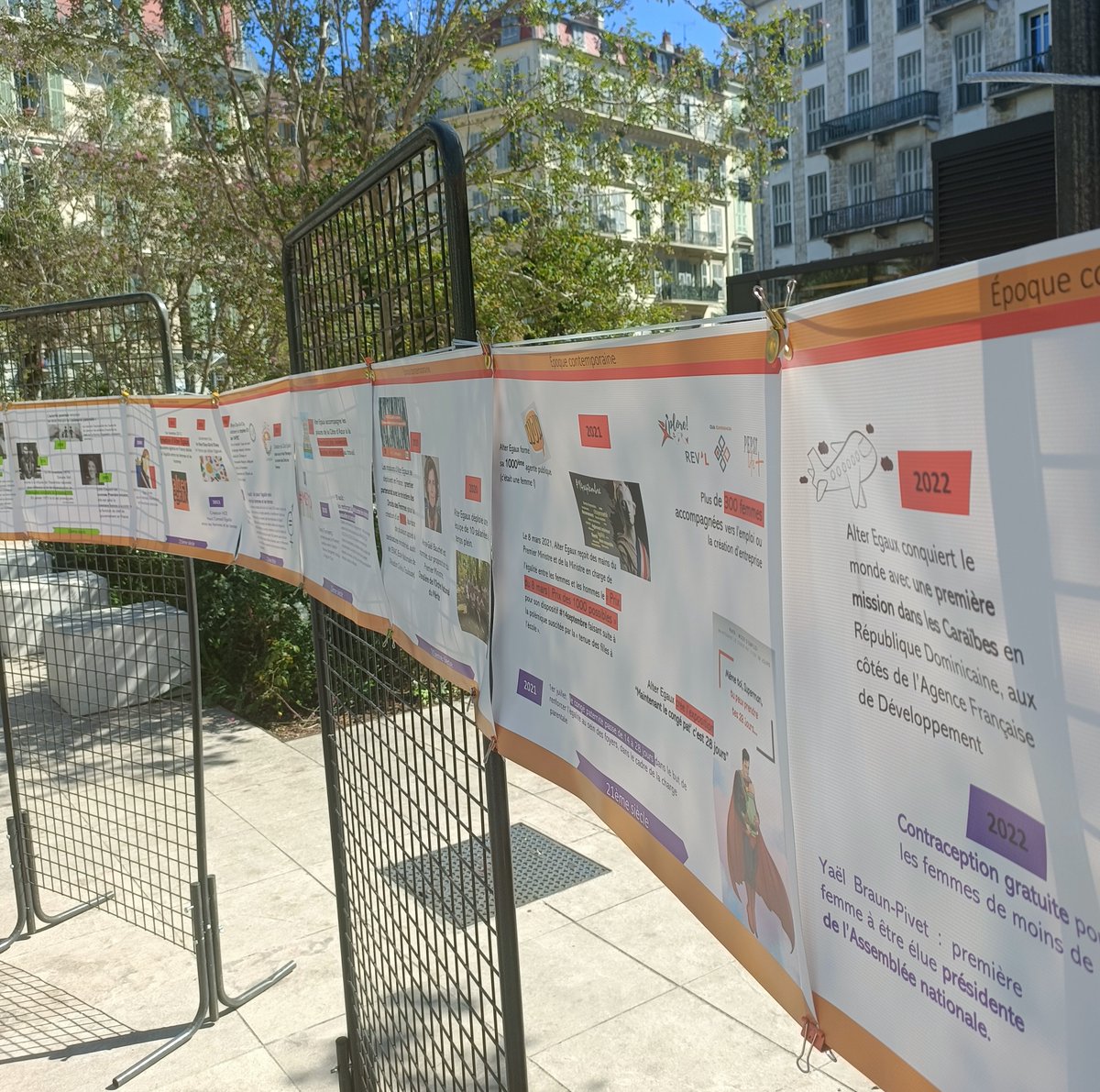 FEPEM_PACACORSE's tweet photo. @NadinePradier de la @Fepemfr représentée aux 10 ans du @Clubegalite06 aux côtés de @MatyDioufNice, adjointe au Maire de Nice et déléguée aux droits des femmes, @TrastourIsnart, ancienne députée et conseillère municipale, et Anne-Gaël BAUCHET, directrice d'Alter Égaux https://t.co/b2nquu01aH
