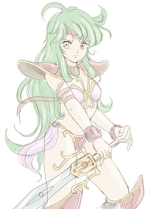 点滴うってきたので今日はもう寝ることにする

寝る前ラフ

いのまたむつみ先生のミラ・マクスウェルを参考にイノマタ風味に味付けしてみたドリームハンター麗夢さん 