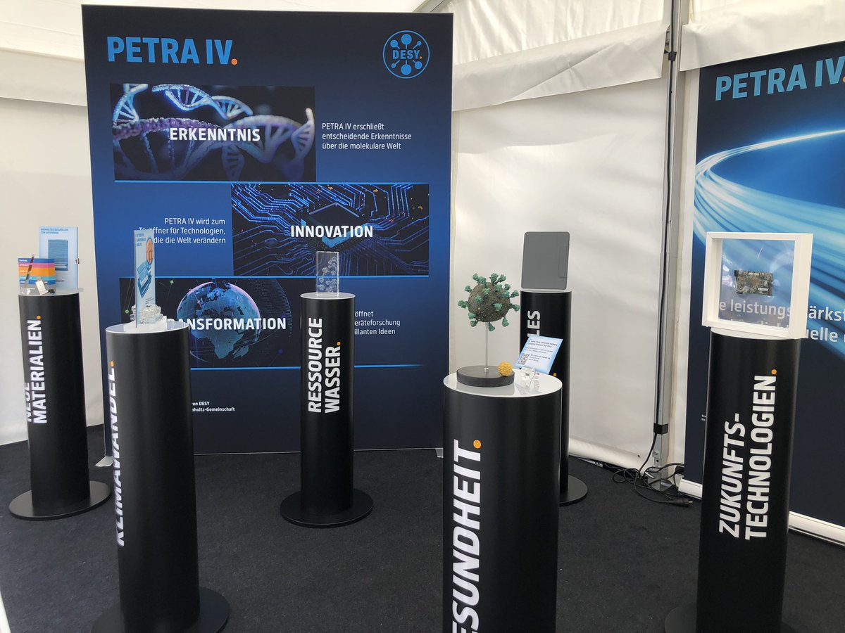 desy's tweet photo. Ein besonderes Spätsommer-Event: Wir sind in Berlin, um die geplante leistungsstärkste Röntgenquelle der Welt, #petra4, vor Gästen aus Politik &amp; Wirtschaft zu präsentieren. Ein Zukunftsprojekt von DESY, für den Wissenschafts- und Wirtschaftsstandort Deutschland. #hamburginberlin https://t.co/ofiO68iqoO