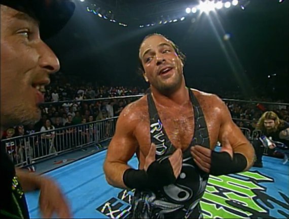 9/19/1999

Rob Van Dam defeated Ball Mahoney to retain the ECW Television Championship at Anarchy Rulz from the Odeum Expo Center in Villa Park, Illinois.

#ECW #AnarchyRulz #RobVanDam #RVD #BallsMahoney #BillAlfonso #ECWTelevisionChampionship