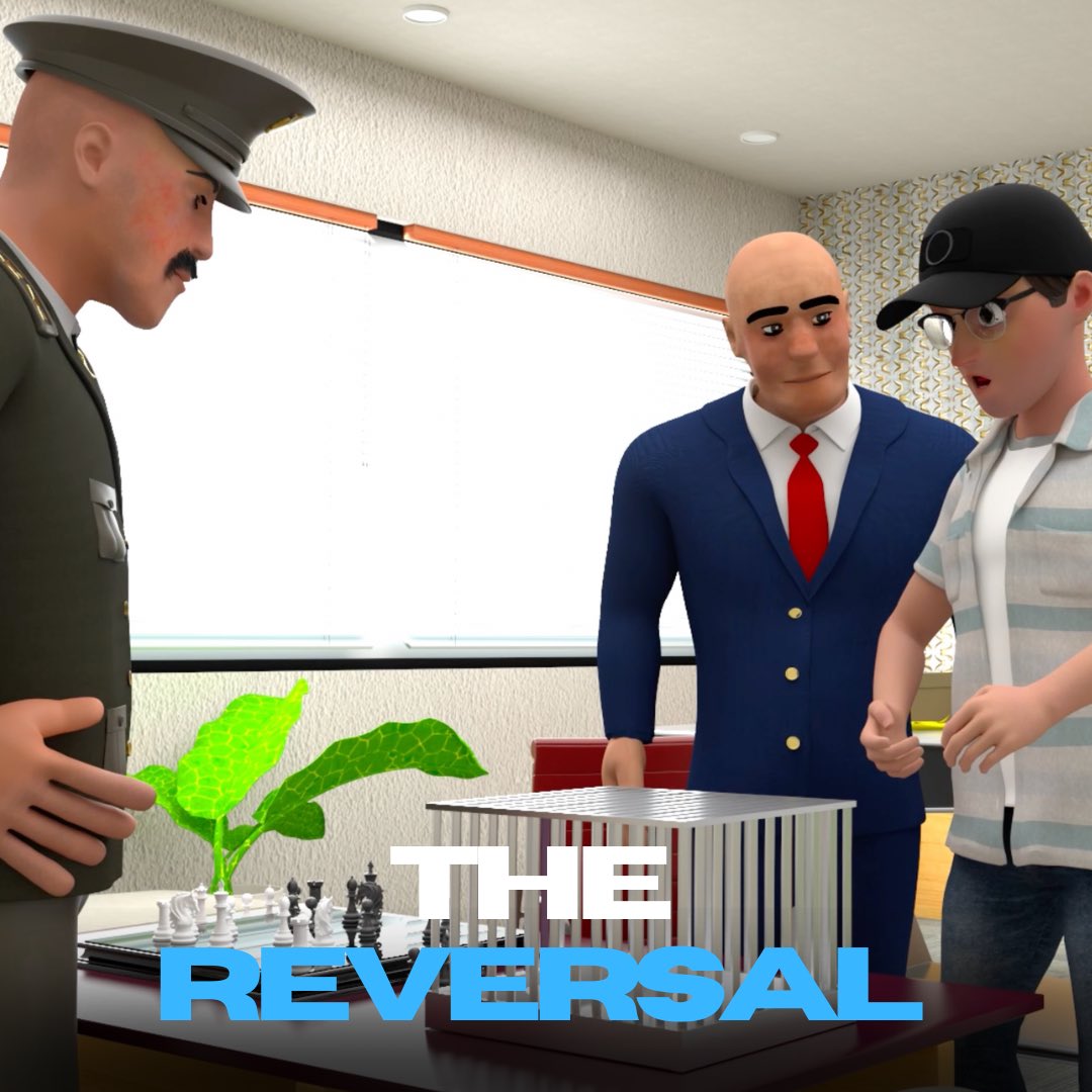 « THE REVERSAL » 👀 Season 3 - EP 2

The humans just received the magic potion from the metaverse. Thanks to the memory card in the drone, the engineer was able to find the exact position of the Moodys . The rest is likely to be eventful…