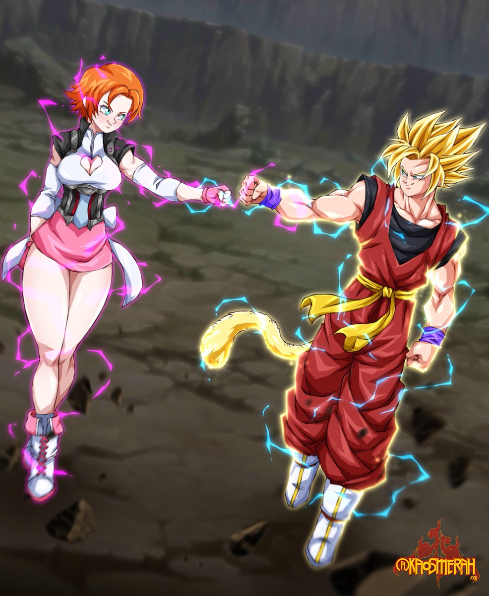 Nora & Kron The Ultimate Tag Team! OC & concept by @NekesRaven