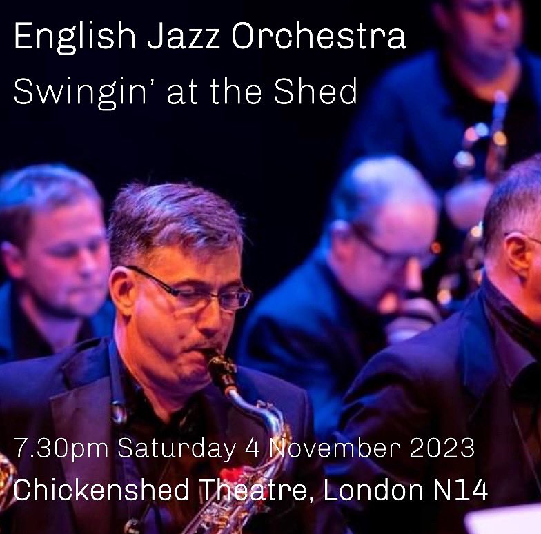 Come see English Jazz Orchestra live onstage at Chickenshed, 7.30pm Saturday 4 November 2023 🎵

Enjoy the big band sound and swinging hits from the songbooks of Sinatra, Tony Bennett, Basie, Bublé and more.

Tickets chickenshed.org.uk/Event/swingin-…

englishjazzorchestra.co.uk

#chickenshed