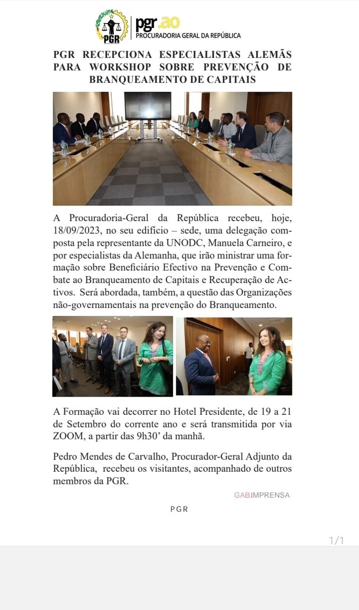 Procuradoria Geral da República tweet media