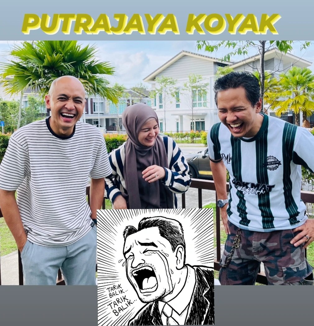 santiMIA87's tweet photo. @501Awani Alahhh hai anak sapa la nie.. 😂
#PutrajayaKoyak #RJ https://t.co/ad7Dt4JiAW