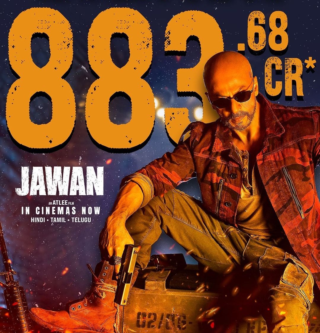 #Followme For More Updates 😊
#Jawan No Need To Break Continue Break Record ⏺️
Worldwide Collection of Jawan 883.68 CR 😱
#JawanBlockBuster #boxofficecollection #Bollywood #news #tuesdayvibe #UPDATE #ShahRuhKhan #srk