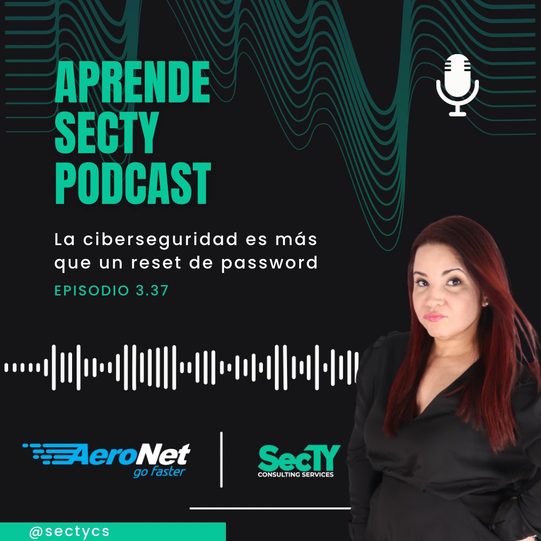 SecTYCS's tweet photo. NUEVO Episodio! EP3.37 La ciberseguridad es más que un reset de passwords
🎧Escucha https://t.co/ak8mdlAFin
Por: @AeroNetpr
#sectycs #emprendeciberseguro #ciberseguridad #itsecurity #ataquecibernètico #concienciaciondeciberseguridad #diaryherd #jbsattack https://t.co/X462rAYvkv