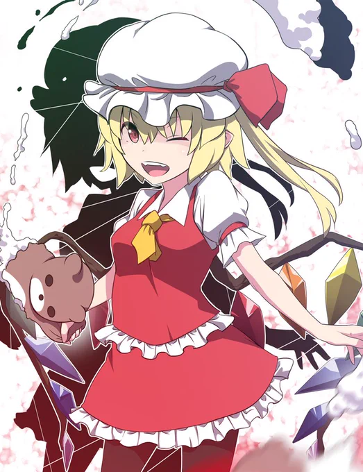 ギュッと掴んでブギャアアアッ!!!!#フランドール・スカーレット #東方Project 