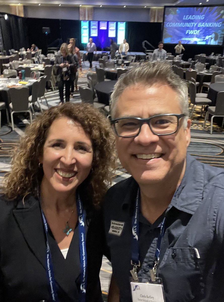 BarretBanking's tweet photo. What a great two days in Kansas City for @ICBA #LeadFwd23. Hanging with friends, leading white boarding sessions, and learning from the best in the industry. A can’t miss every year! https://t.co/MK3f79FjeX