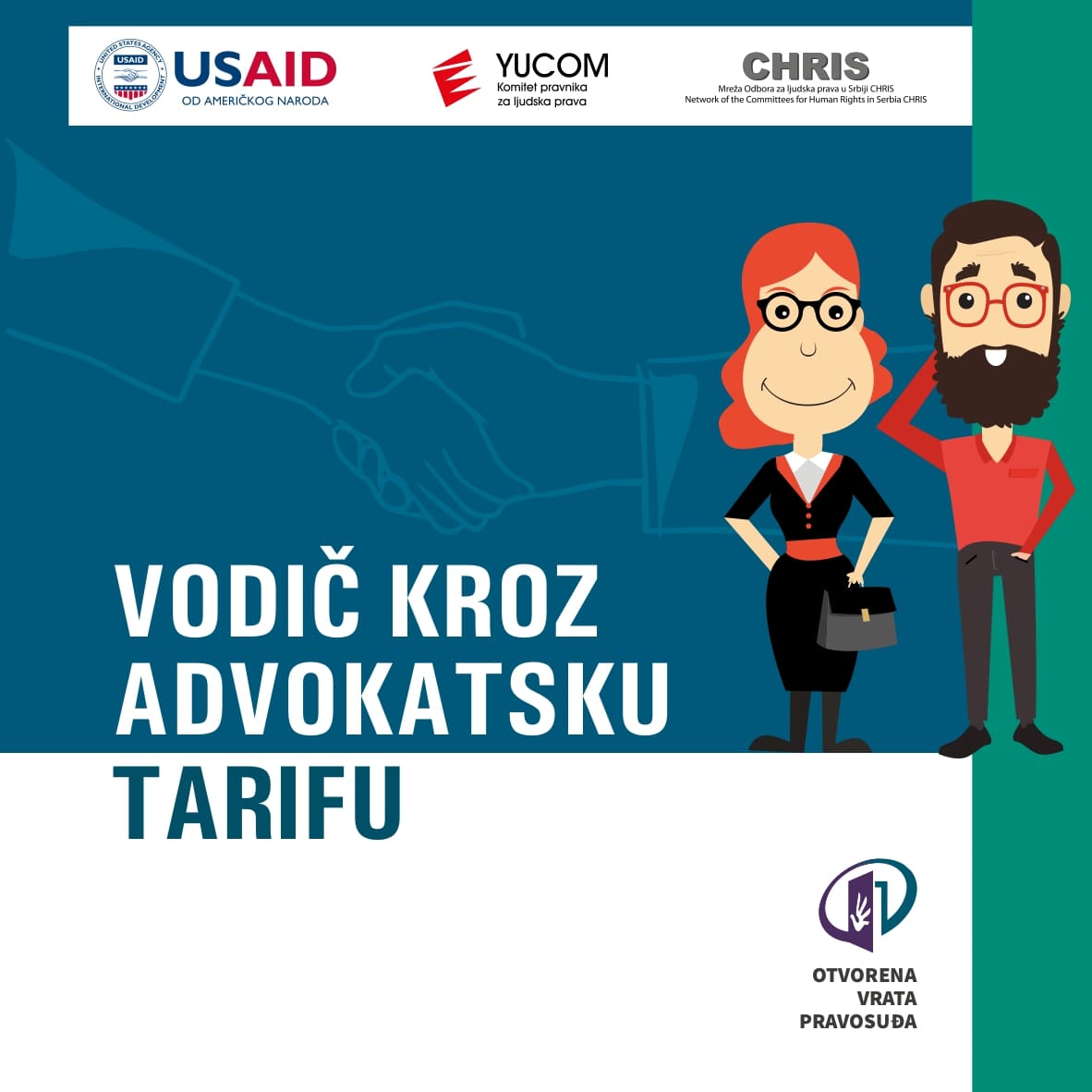 ovp_pravosudje's tweet photo. 📢📢📢Pripremili smo nov VODIČ KROZ ADVOKATSKU TARIFU

🔷 Ovim vodičem možete doći do brojnih info poput:
 🔸 Kako odabrati advokata?
 🔸 Zašto neki advokati koštaju više?
 🔸 Dinamika plaćanja – da li advokata plaćam unapred ili po okončanju postupka?...

https://t.co/GjIS1O1xZc https://t.co/1pDj70KDrw