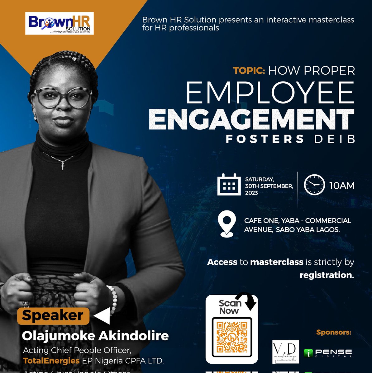 IpenseDigital's tweet photo. Do you intend to connect and grow with other HR professionals? Then you should be at this masterclass.  🔖

Invitation is free, but you need to register. 

P.S. We are proud to be one of the sponsors of the event.  😇

See you there! https://t.co/Nrva1b6jyi