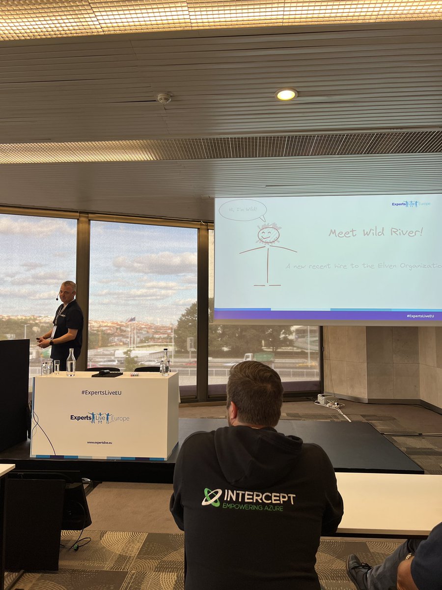 jkarntzen's tweet photo. Deep dive into identity governance and lifecycle workflow with Microsoft Entra ID with @JanVidarElven #ExpertsLiveEU  #rockstar #wildriver https://t.co/uJANxJ3BHU
