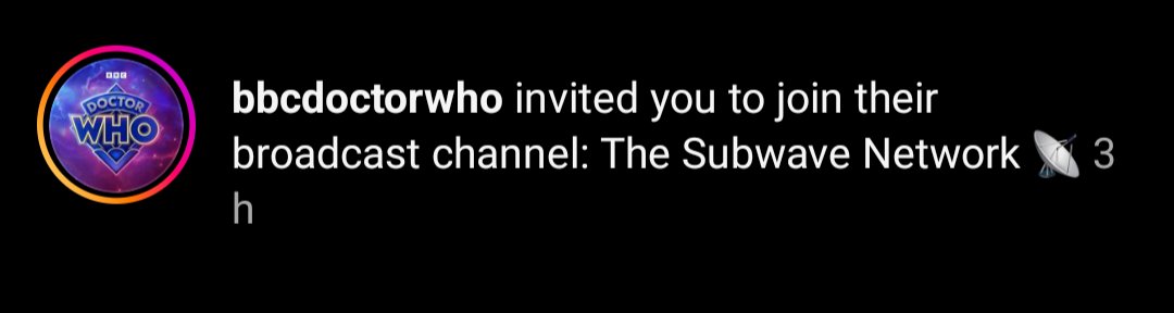 StormsoulYT's tweet image. Whattttttt cool!!! I came back from gym class night to see this. I&apos;m interested to see more come from this #DoctorWho #Subwavenetwork