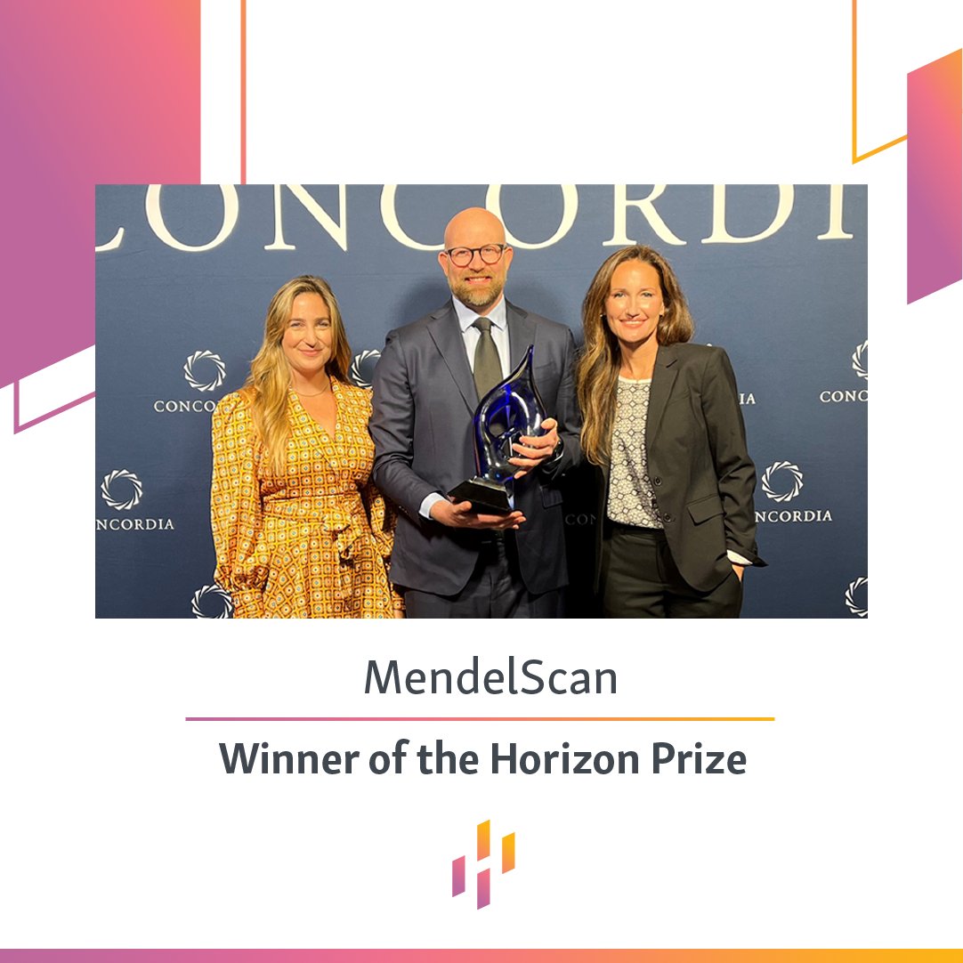 HorizonNews's tweet photo. We’re excited to announce MendelScan and Vula Mobile as the recipients of the 2023 Horizon Prize! Our global innovation challenge looked for solutions that will decrease the environmental impact of the rare disease health care space &amp; alleviate burdens for rare disease families.