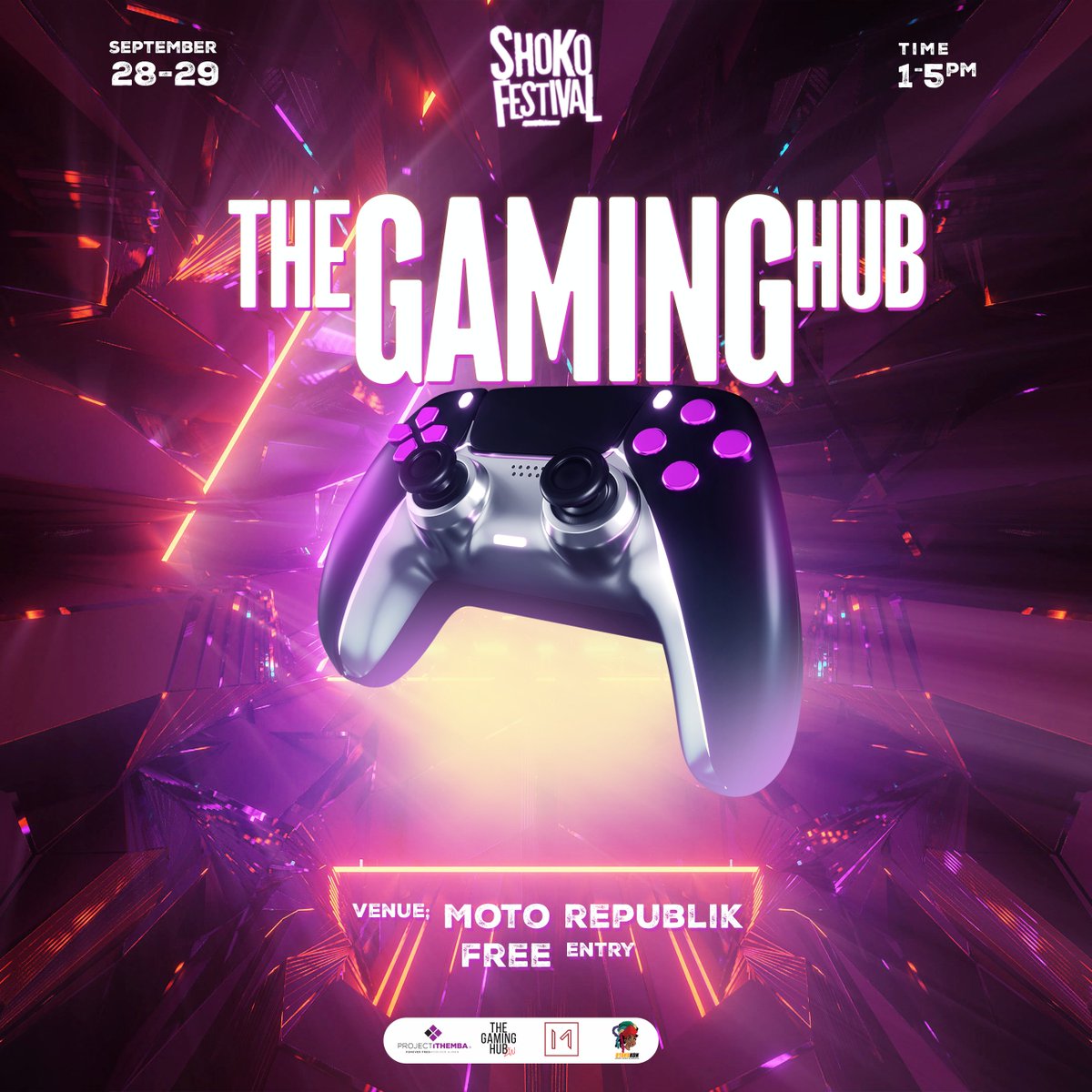 Hey gamers, are you ready for some fun? We are super excited to announce that we are going to have the <a href="/GamingHubzw/">The Gaming Hub zw</a> at Shoko Festival this year! Come and join us for some awesome games. You don't want to miss this opportunity to show off your skills and have a blast. If you're