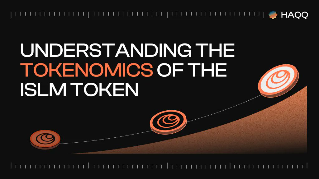 💡 ISLM tokenomics

#ISLM token sale is now live, and we are thrilled to see our esteemed community's overwhelmingly positive reaction 🤩

Here, we'll explore:

🪙 Token distribution system
🎁 Reward mechanisms

Let's dive in! 🧵

📖 haqq.network/blog/understan…