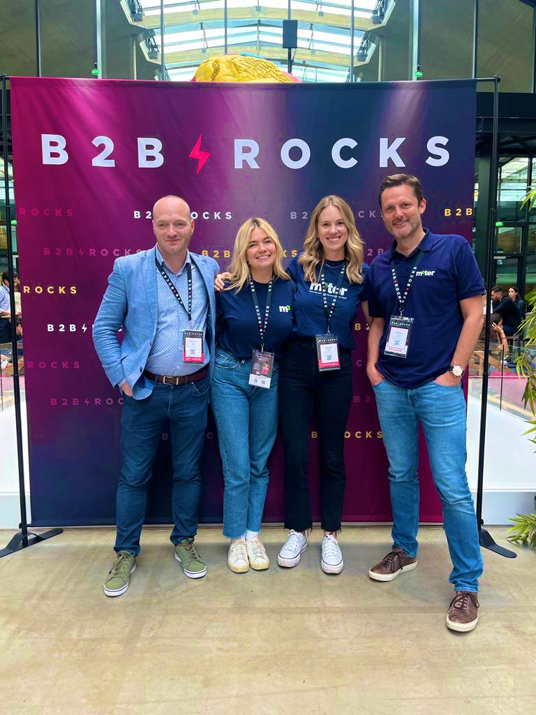 We’re at <a href="/B2B_Rocks/">B2B Rocks</a>! Come join us at our session ‘How to determine the right pricing model’ with <a href="/chargebee/">Chargebee</a> at 17:00! #saas #pricingstrategy #b2brocks2023