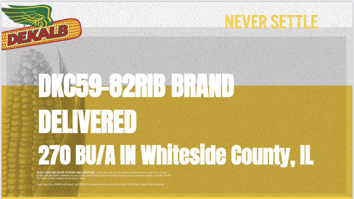 DEKALB Asgrow NIL tweet media