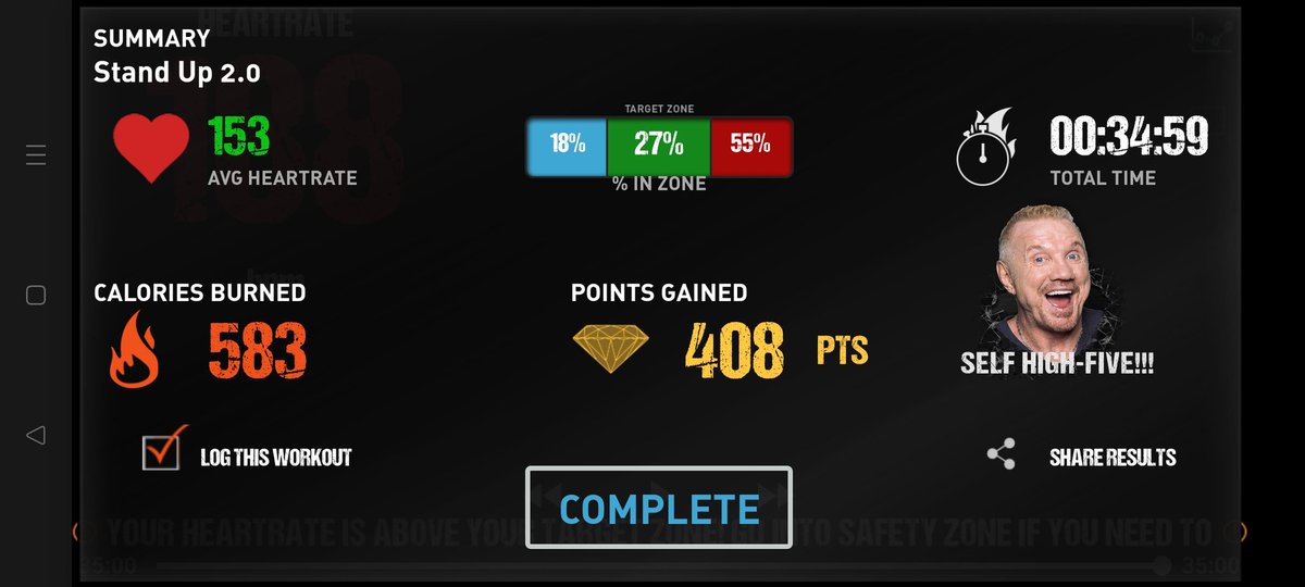 Big_stevied1000's tweet photo. Stand up 2.0 and Bes flex 1 on my @DDPYoga .  Bed flex to get a simple stretch. Modified bits in stand up &amp; 1 safety zone. #Accountability #gettingstrongereveryday #bang #Afib #positivelyunstoppable #ddpy #ddpyworks #teamddpy #noexcuses https://t.co/CSBlp4dp62