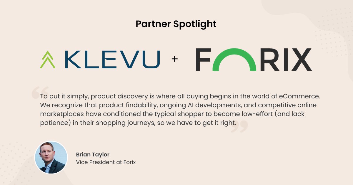 Klevu (@klevuai) on Twitter photo This month in our Partner Spotlight we are excited to showcase our good friends at <a href="/ForixWebDesign/">Forix Web Design</a>! 🌟
Forix is a worldwide leading Magento certified agency with the expertise to provide solutions and bridge e-commerce gaps.
Read it here 👉 hubs.li/Q022HWfP0 This month in our Partner Spotlight we are excited to showcase our good friends at <a href="/ForixWebDesign/">Forix Web Design</a>! 🌟
Forix is a worldwide leading Magento certified agency with the expertise to provide solutions and bridge e-commerce gaps.
Read it here 👉 hubs.li/Q022HWfP0
