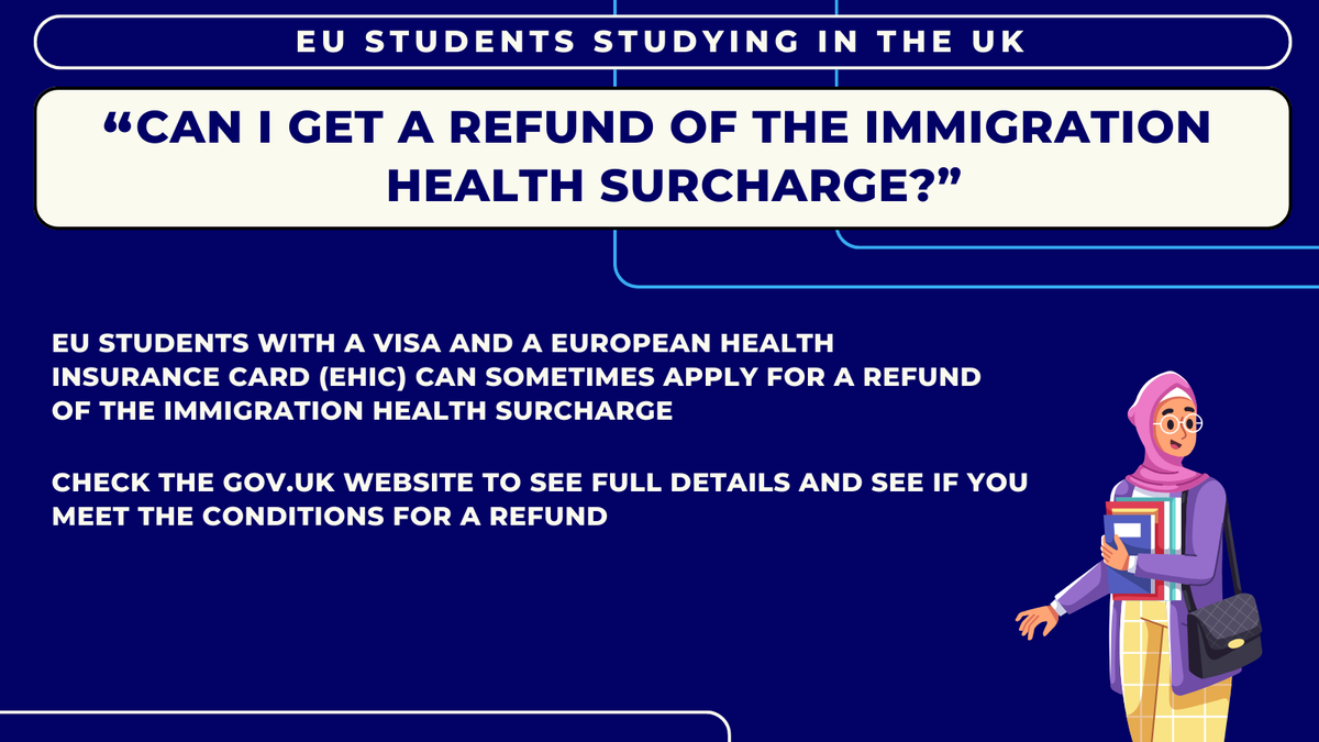 EUdelegationUK's tweet photo. 🌍 Important Info for EU Students Coming to the UK
🎓 Starting a course? Remember to check whether or not you need a student visa granted BEFORE your travel to the UK. ❌
Stay informed, stay prepared! 🇪🇺🇬🇧 #EUStudents #UKStudy #KnowyourEUrights https://t.co/93YhzV3dT3