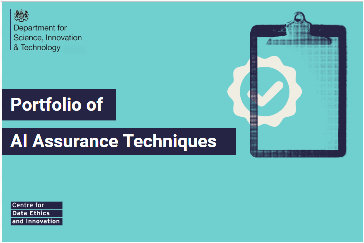 Our case study is now featured in @CDEIUK Portfolio of Assurance Techniques.

Full of tools for evaluating the trustworthiness of AI systems, this portfolio is for anyone involved in designing, developing, deploying or procuring them.

Explore it here: gov.uk/guidance/cdei-…