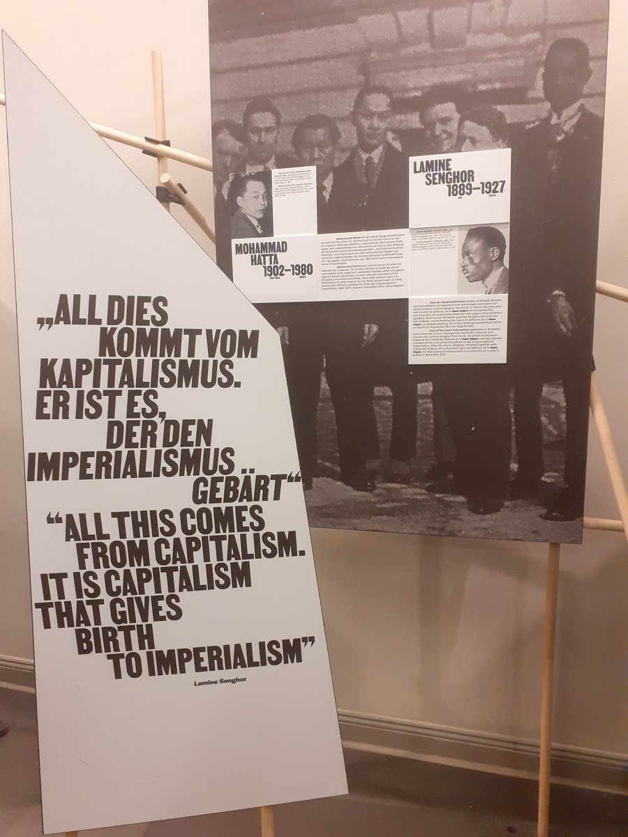 rjma_uk's tweet photo. Opening night of exhibition Solidarisiert euch!
Schwarzer Widerstand und globaler Antikolonialismus in Berlin, 1919–1933 at Villa Oppenheim. Grateful to have made a small contribution to this https://t.co/Q2nY49gqCt