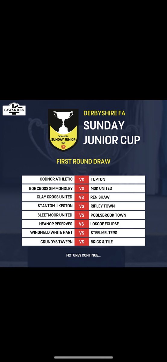 An away trip in the first round of the Derbyshire cup against div 5 <a href="/WingfieldFc/">Wingfield White Hart FC</a>