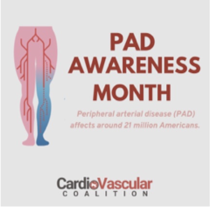 Peripheral Artery Disease (PAD) affects around 21 million Americans and has significant economic implications – representing an economic impact of $539 billion. In fact, PAD-related expenses accounted for over 2% of all Medicare spending.

#PADPrevention #PADAwarenessMonth