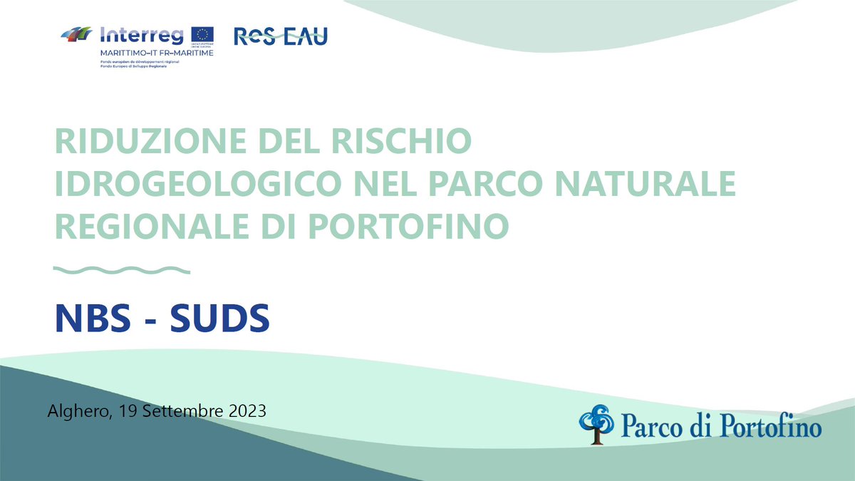 Al Convegno internazionale "Cittá, architettura in territori fragili" Alghero, presentati attività e prodotti realizzati nell'ambito del Progetto Interreg Marittimo ResEau. Con l'occasione si è parlato anche del progetto Horizon 2020 Reconect. <a href="/_res_eau/">Res_EAU</a> <a href="/H2020RECONECT/">RECONECT</a>
