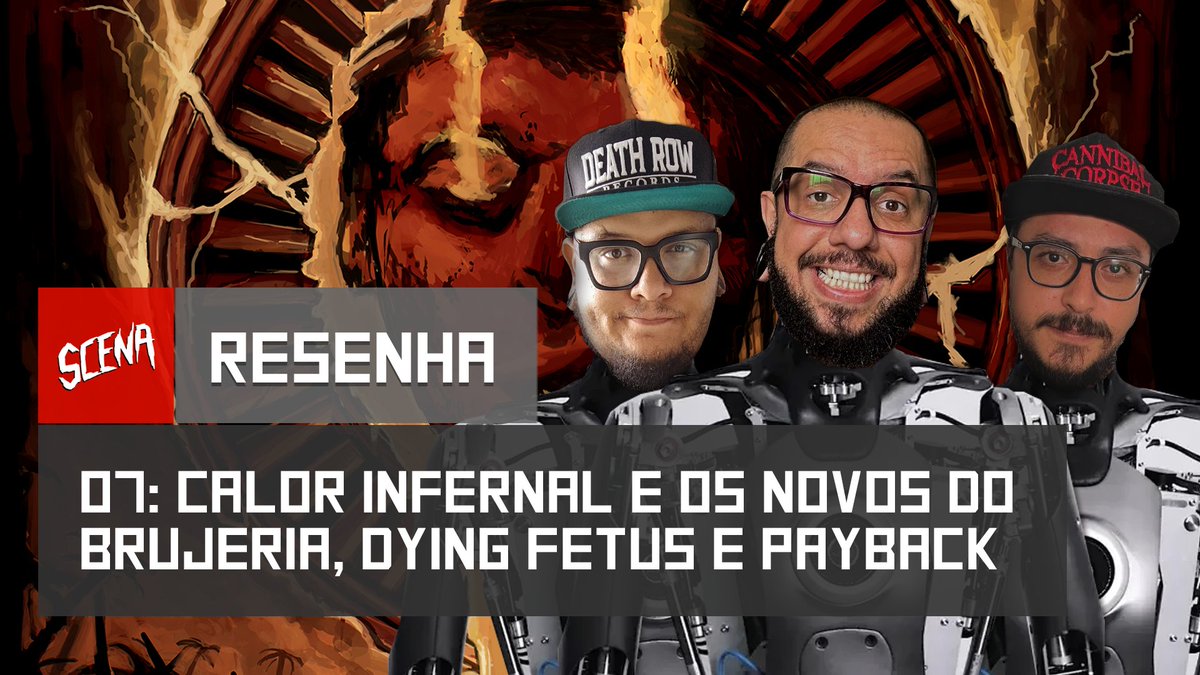 canalscena's tweet photo. Calor do caralho e todo mundo reclamando? 🥵 Vamos reclamar também, mas comentando sobre o novo do Brujeria, Uada, Dying Fetus, Fossilization e Sangue Ruim. Vai sobrar reclamações, poucos elogios e criticas ferrenhas. Às 20h, esperamos vocês ao vivo. » https://t.co/hHtMBsNvSg « https://t.co/0TWrWpg5Yx