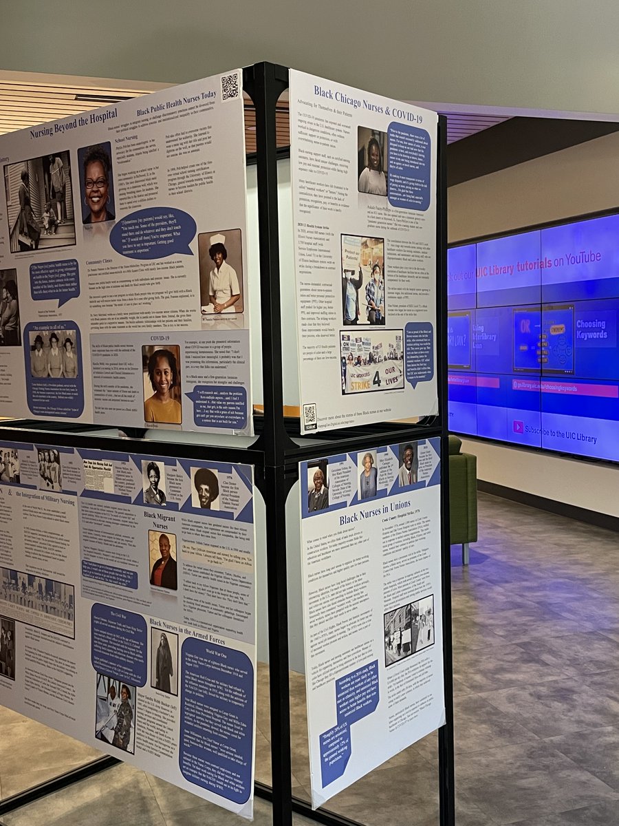 Our exhibit is now up at UIC's Health Sciences Library at 1750 W. Polk St! I will be there until Friday, October 6th.

The building is open to the public; visitors must show ID after 5pm. 

Library hours: Mon-Thurs 7 am-10 pm; Fridays 7 am-7pm, Sundays 2pm-10pm. See you there!