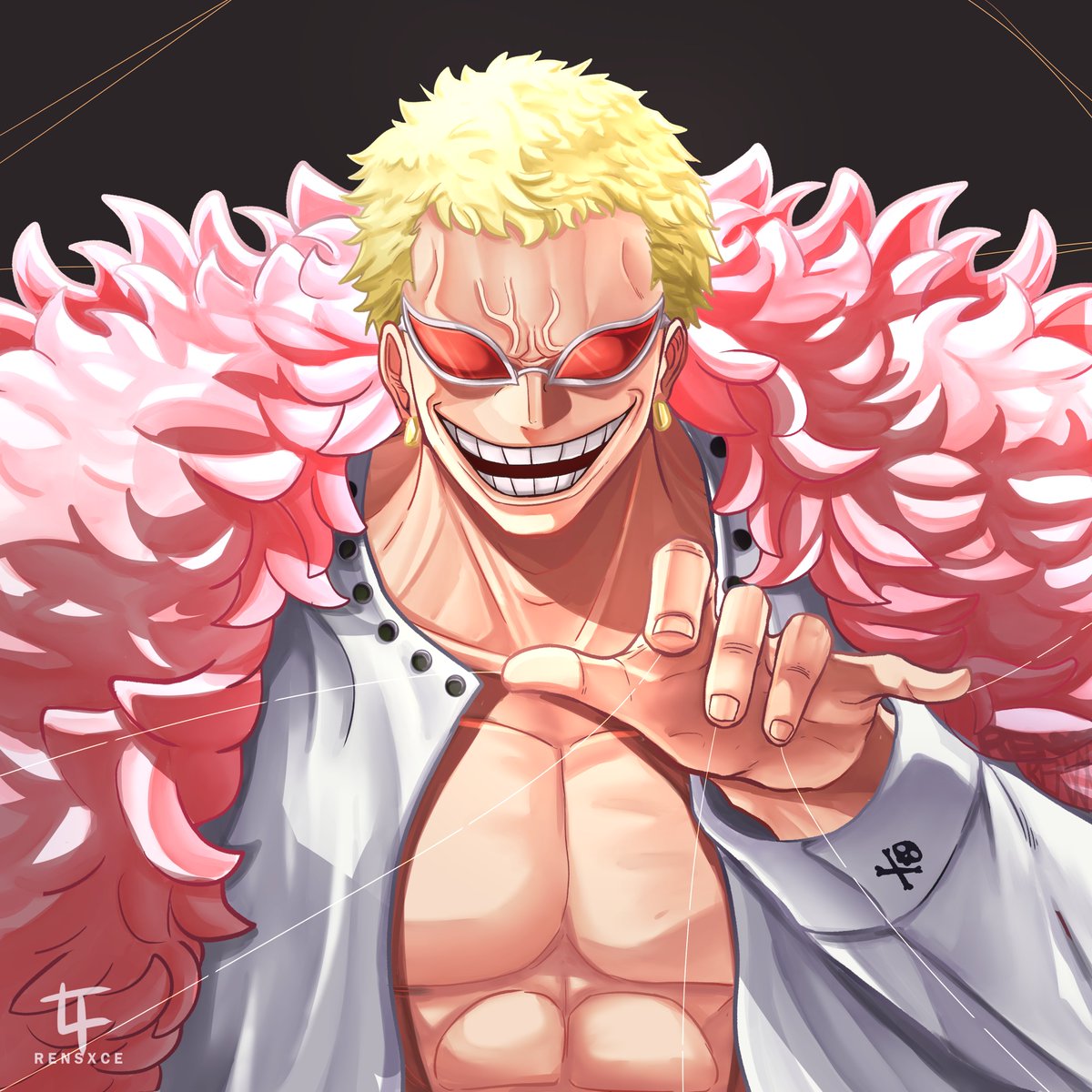 renxx_ce's tweet photo. One piece: Donquixote Doflamingo fanart 🦩🦩

#ONEPIECE #onepiecefanart #onepiecedoflamingo #doflamingo #donquixotedoflamingo #doflamingofanart #fanart #anime #art #digitalart #illustration https://t.co/7xNKRCUwcY