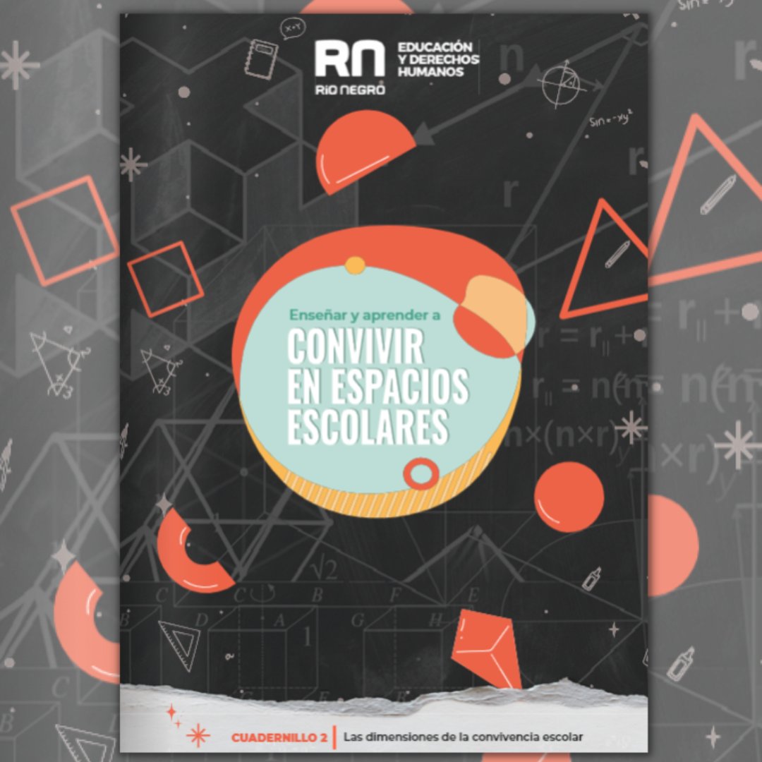 PermanenteRn's tweet photo. 🤩 #ConvivenciaEscolar en el portal educativo #HaciendoEscuelaRN 🏫

☑ Les proponemos el material: "Las dimensiones de la convivencia escolar - Cuadernillo N° 2"

👁‍🗨 Ingresá al portal educativo #HaciendoEscuelaRN y colocá "Convivencia Escolar"  ⬇

https://t.co/1cQ6IHLhfK https://t.co/Hdzt1jFyGR