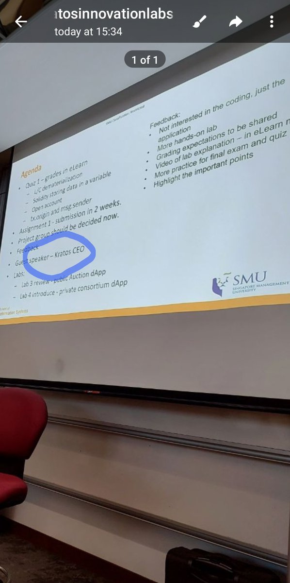 FarmHawkAI's tweet photo. Always a #goosebumps moment when I get an opportunity to share  #blockchain and #web3 knowledge with real time use cases to students at @sgSMU 

@KratosInnoLabs @AhanWeb3 #foodlens https://t.co/LMJ9ylccI6