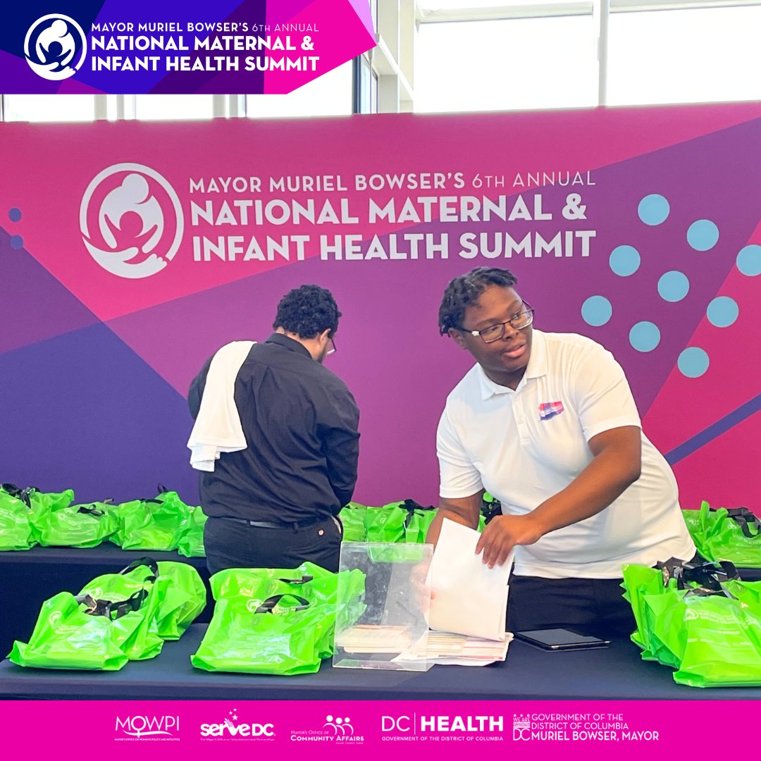 Happy #DCMaternalHealth Summit Day! 💗 We had a great morning of networking, resource sharing, and getting settled in for a day of celebrating the moms of the District. Shoutout to our partners, exhibitors, and sponsors for making today possible.